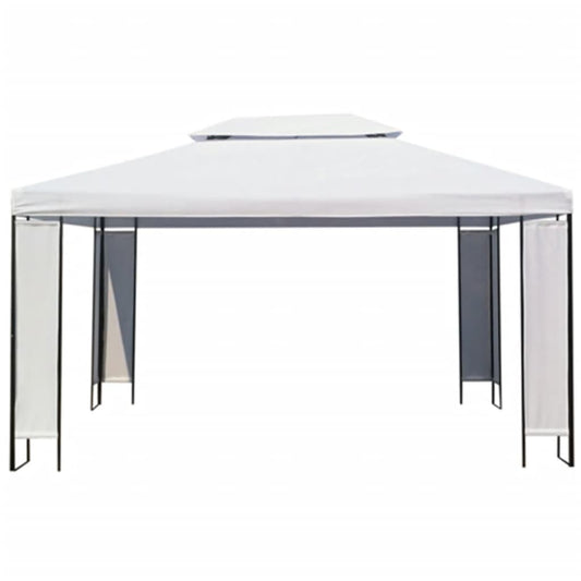 vidaXL Κιόσκι Λευκό 3 x 4 μ.