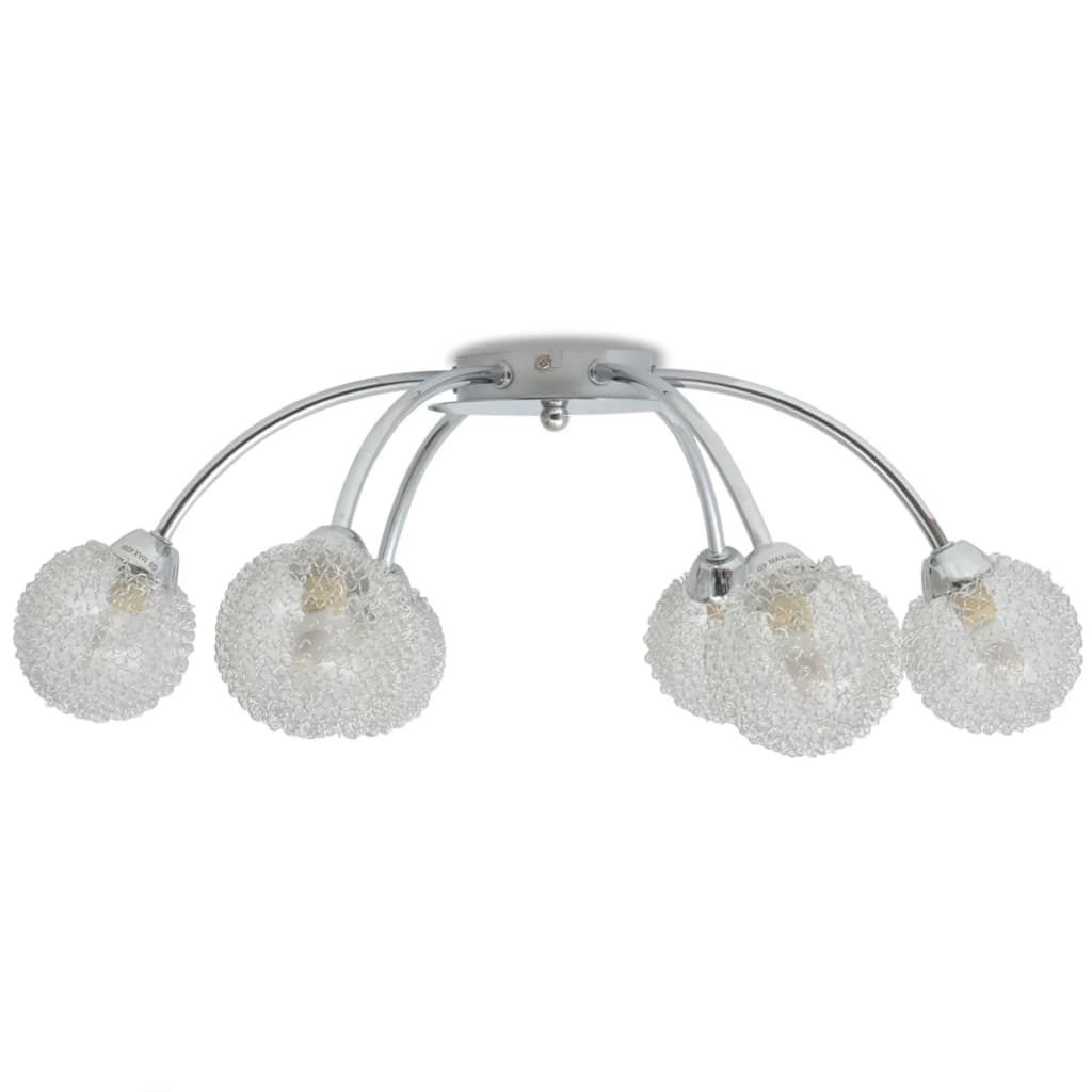vidaXL Φωτιστικό Οροφής με 6 LED Λαμπτήρες G9 240 W