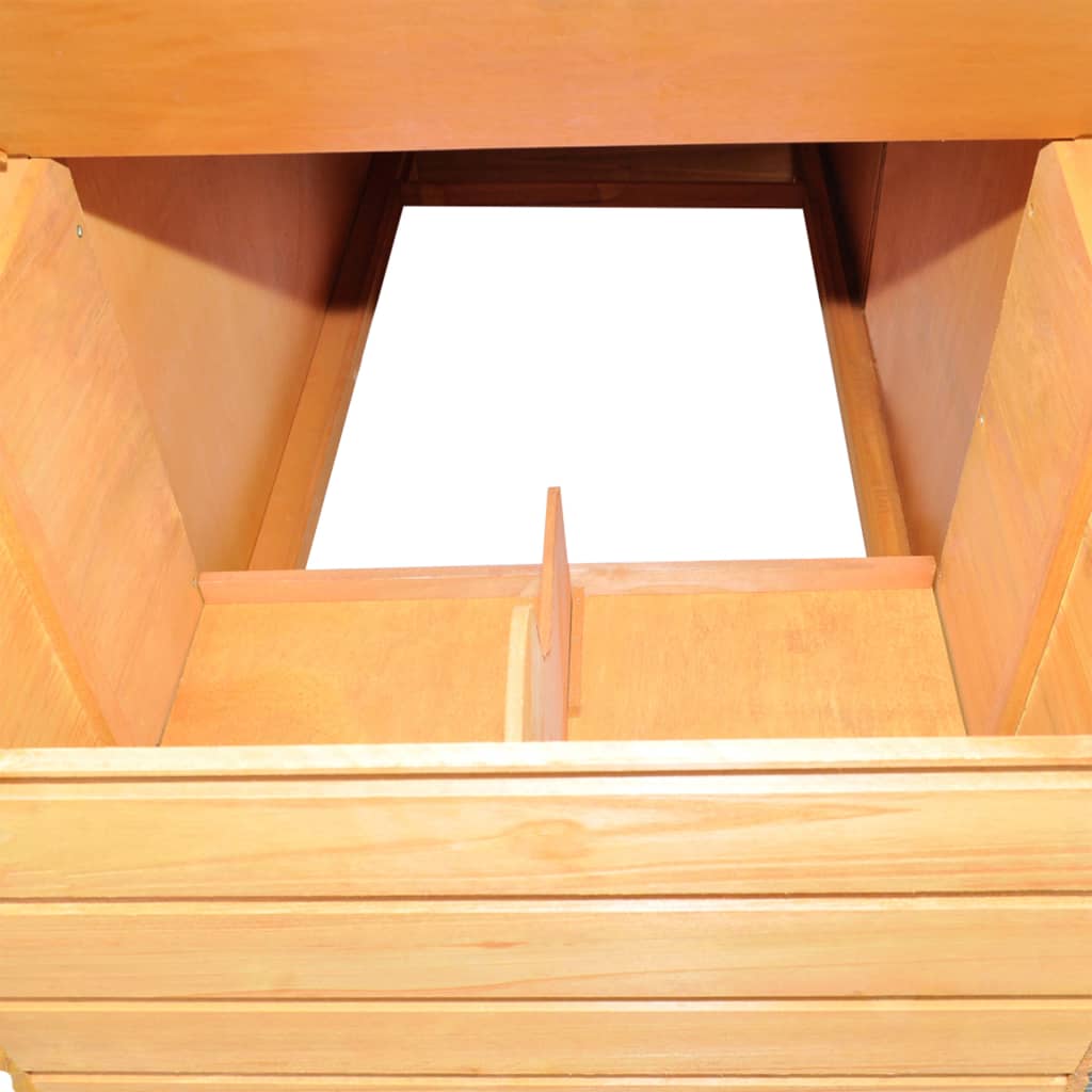 vidaXL Κοτέτσι 295 x 163 x 170 εκ. Ξύλινο