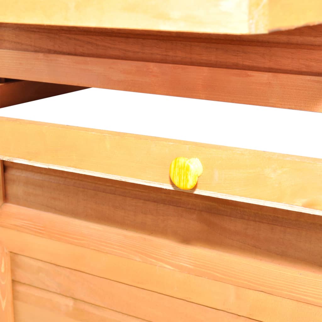 vidaXL Κοτέτσι 295 x 163 x 170 εκ. Ξύλινο