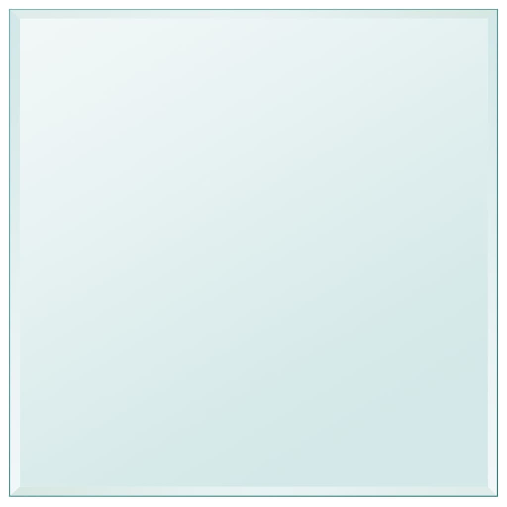 vidaXL Επιφάνεια Τραπεζιού Τετράγωνη 700 x 700 χιλ. από Ψημένο Γυαλί