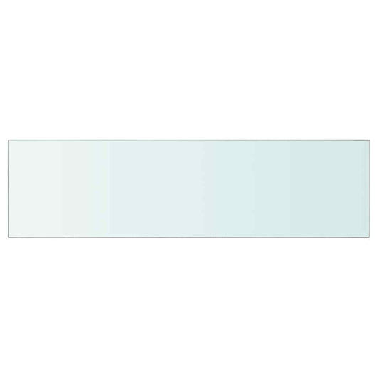 vidaXL Ράφι Πάνελ Διάφανο 110 x 30 εκ. Γυάλινο