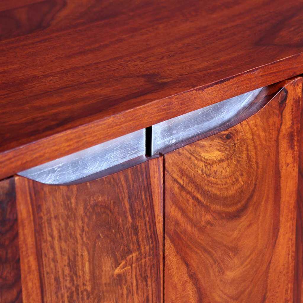 vidaXL Ντουλάπι 75 x 35 x 60 εκ. από Μασίφ Ξύλο Ακακίας