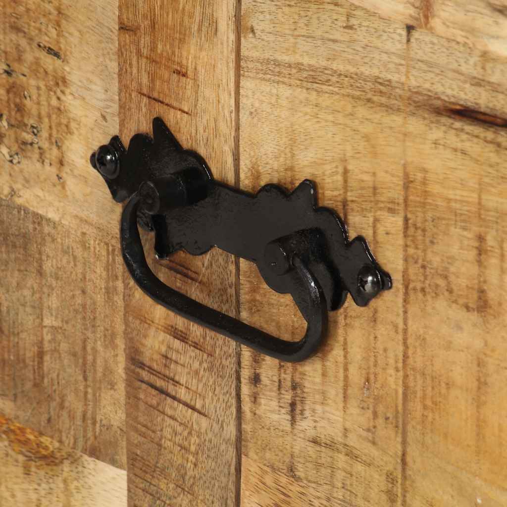 vidaXL Τραπεζάκι Σαλονιού 70x70x40 εκ. από Ακατέργαστο Ξύλο Μάνγκο