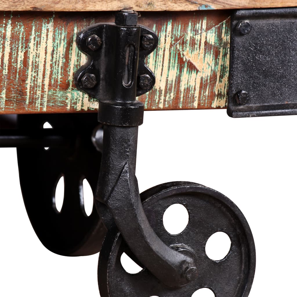 vidaXL Τραπεζάκι Σαλονιού 90 x 45 x 35 εκ. από Ανακυκλωμένο Ξύλο