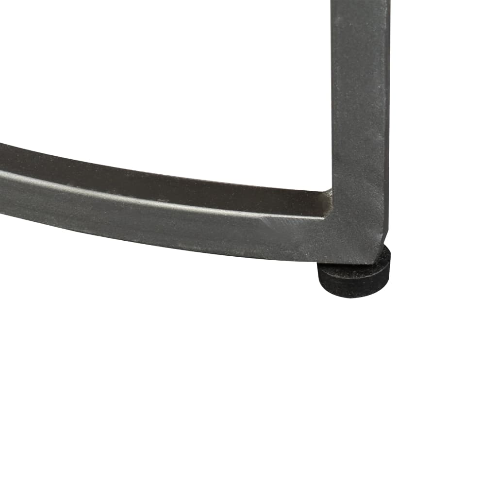 vidaXL Σετ Βοηθητικά Τραπεζάκια 2 τεμ. από Μασίφ Ξύλο Μάνγκο