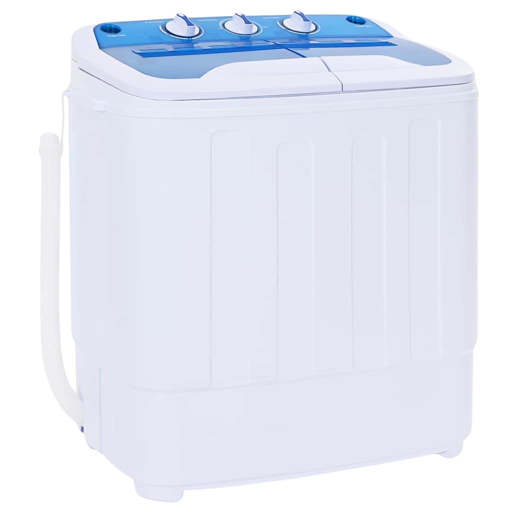vidaXL Πλυντήριο Ρούχων Mini Με Δύο Κάδους 5,6 κ.