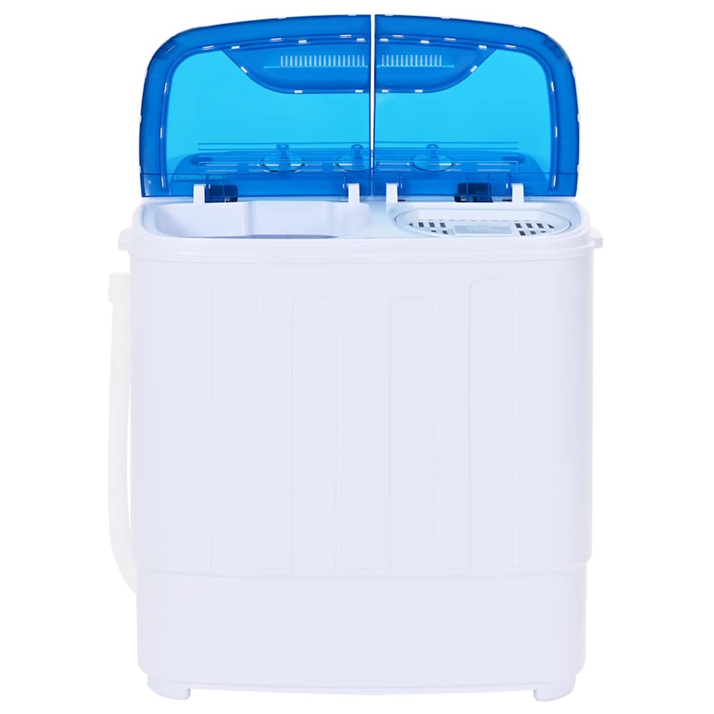 vidaXL Πλυντήριο Ρούχων Mini Με Δύο Κάδους 5,6 κ.