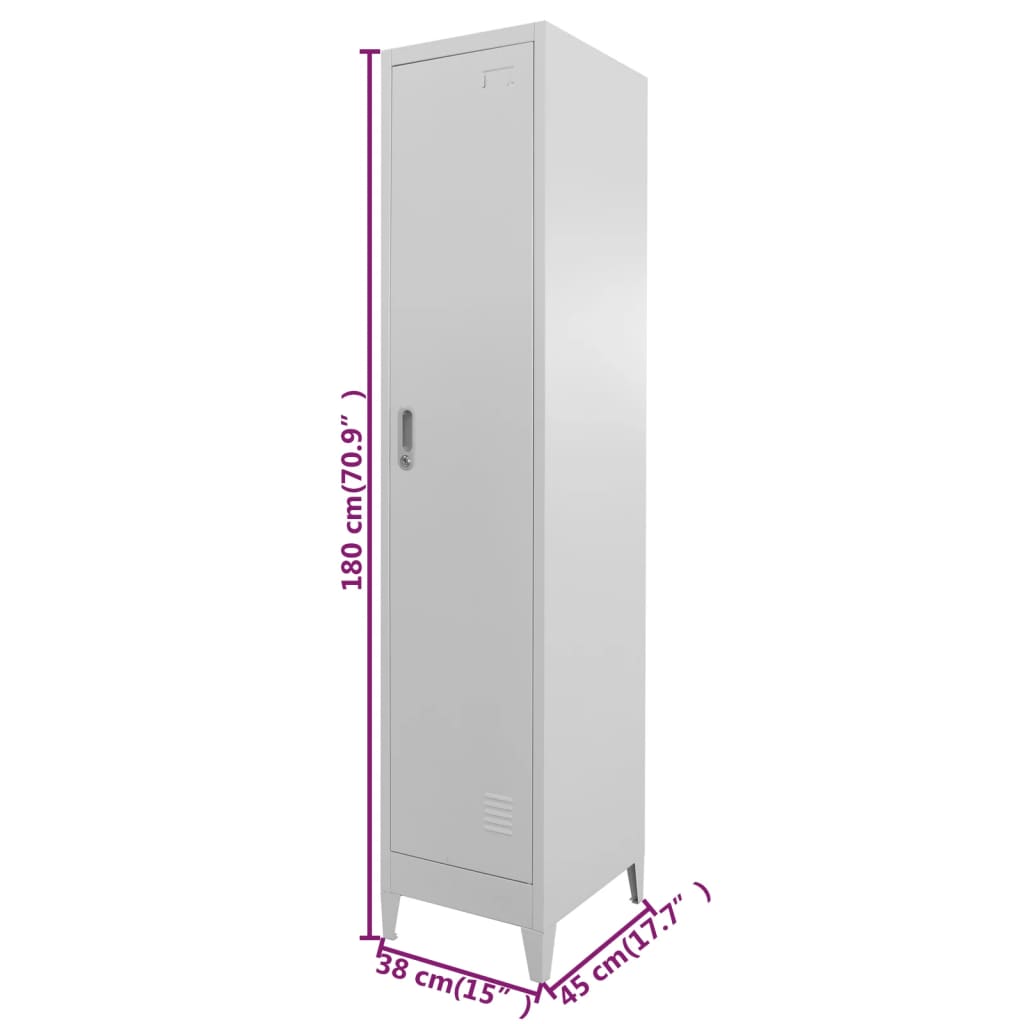 vidaXL Φοριαμός 38 x 45 x 180 εκ.
