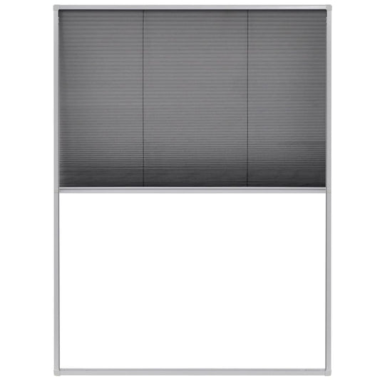 vidaXL Σήτα Παραθύρου Πλισέ 60 x 80 εκ. από Αλουμίνιο