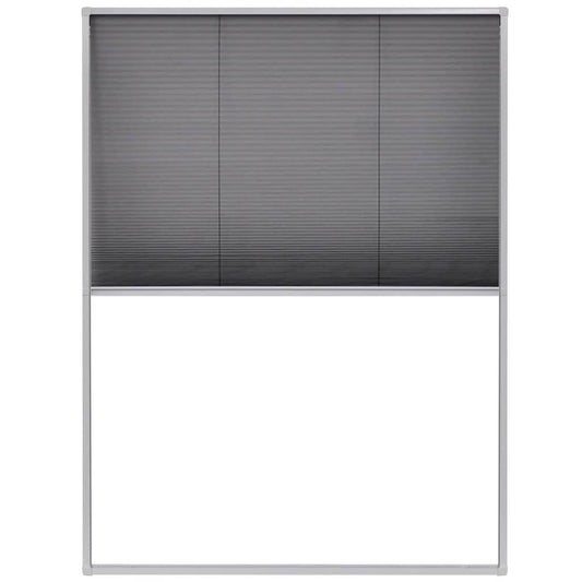 vidaXL Σήτα Παραθύρου Πλισέ 60 x 80 εκ. από Αλουμίνιο