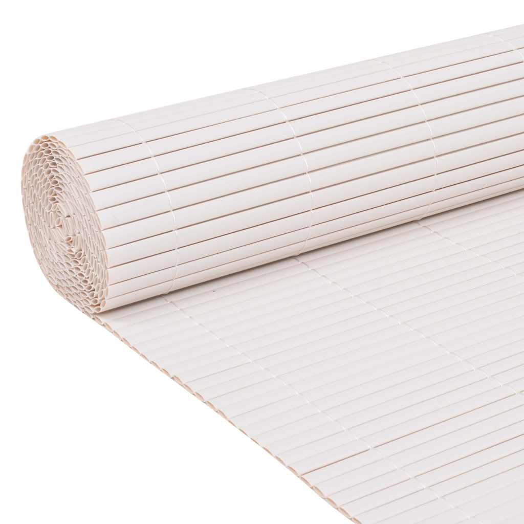 vidaXL Φράχτης Κήπου Λευκό 150 x 300 cm PVC