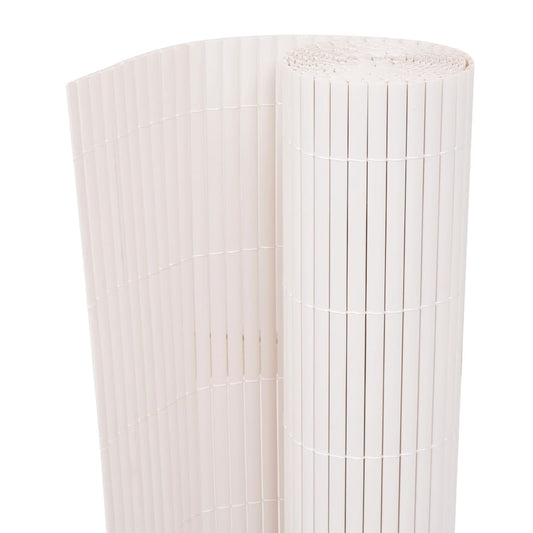 vidaXL Φράχτης Κήπου Λευκό 150 x 300 cm PVC