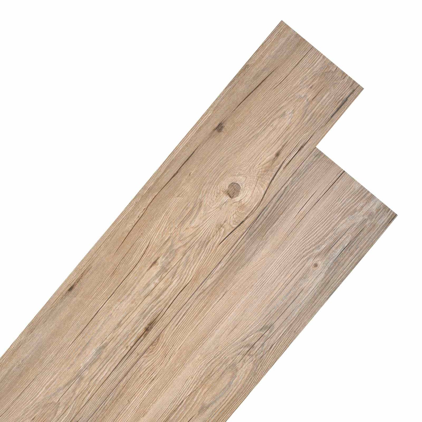vidaXL Πλάκες Δαπέδου 18 pcs Καφέ 5,26 τ.μ. PVC