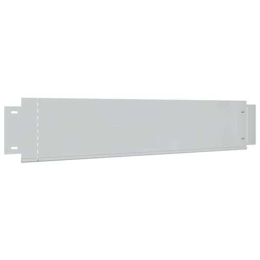vidaXL Μπορντούρες Γκαζόν 5 τεμ. 100 x 19 εκ. από Γαλβανισμένο Χάλυβα