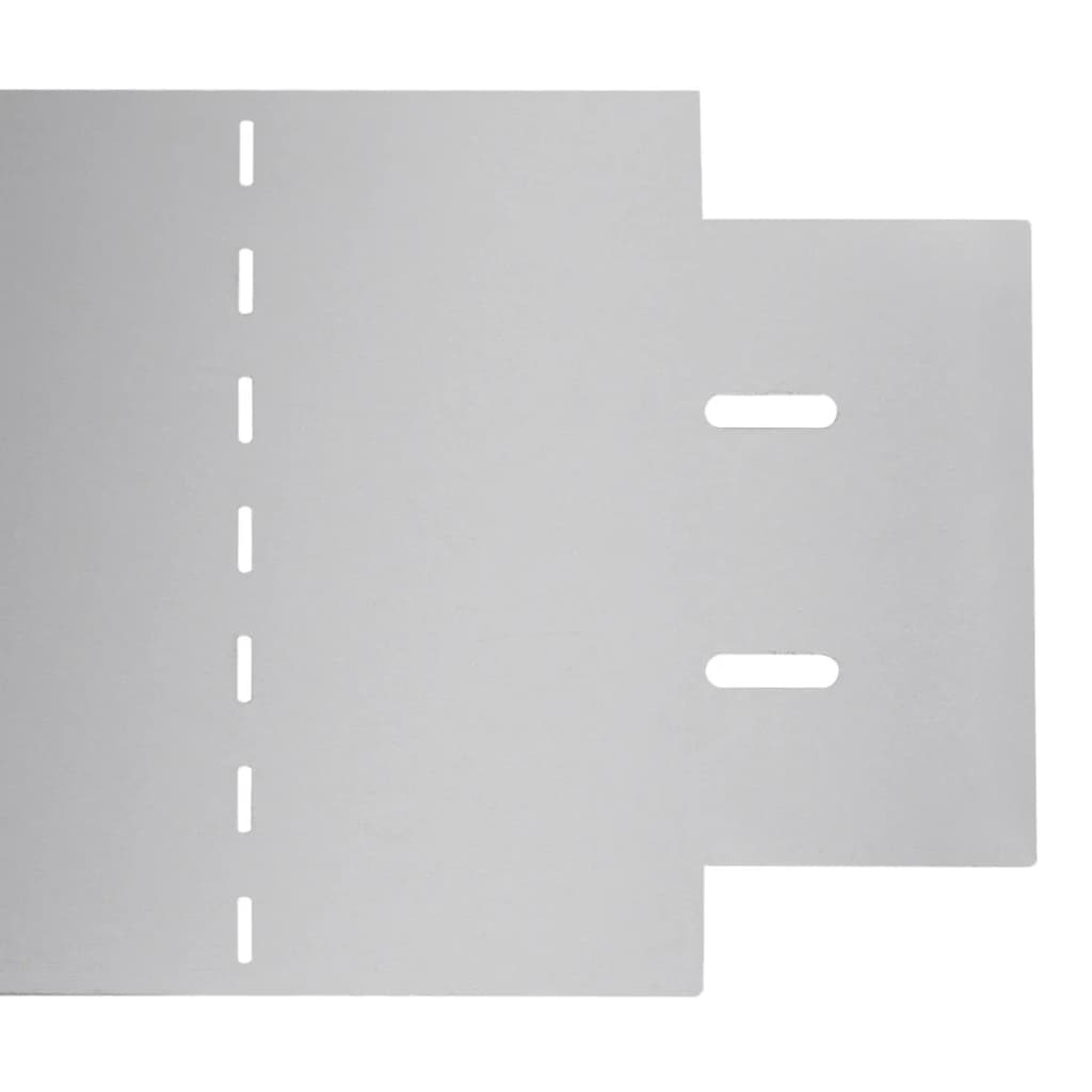 vidaXL Μπορντούρες Γκαζόν 5 τεμ. 100 x 19 εκ. από Γαλβανισμένο Χάλυβα