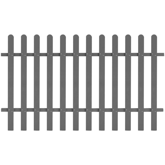 vidaXL Φράχτης Κήπου 200 x 120 εκ. από WPC