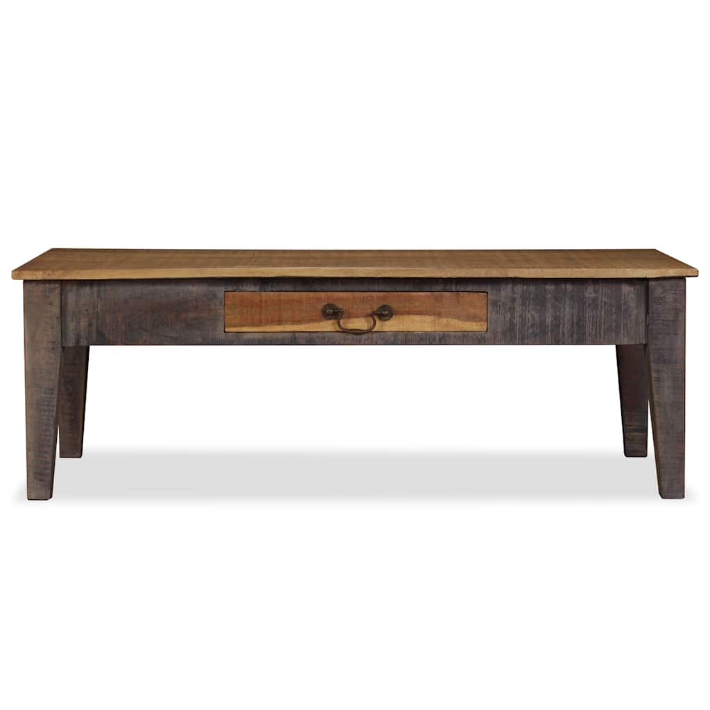 vidaXL Τραπεζάκι Σαλονιού Vintage 118 x 60 x 40 εκ. από Μασίφ Ξύλο