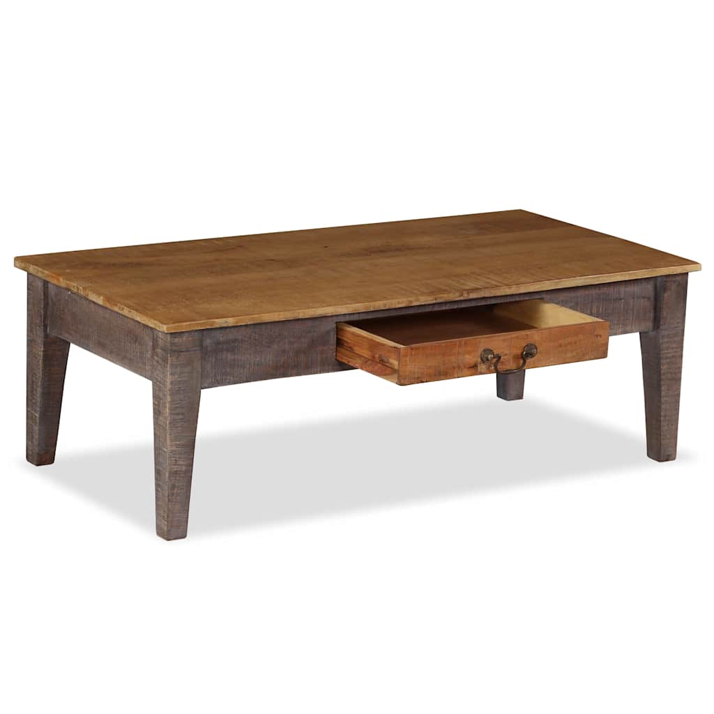 vidaXL Τραπεζάκι Σαλονιού Vintage 118 x 60 x 40 εκ. από Μασίφ Ξύλο