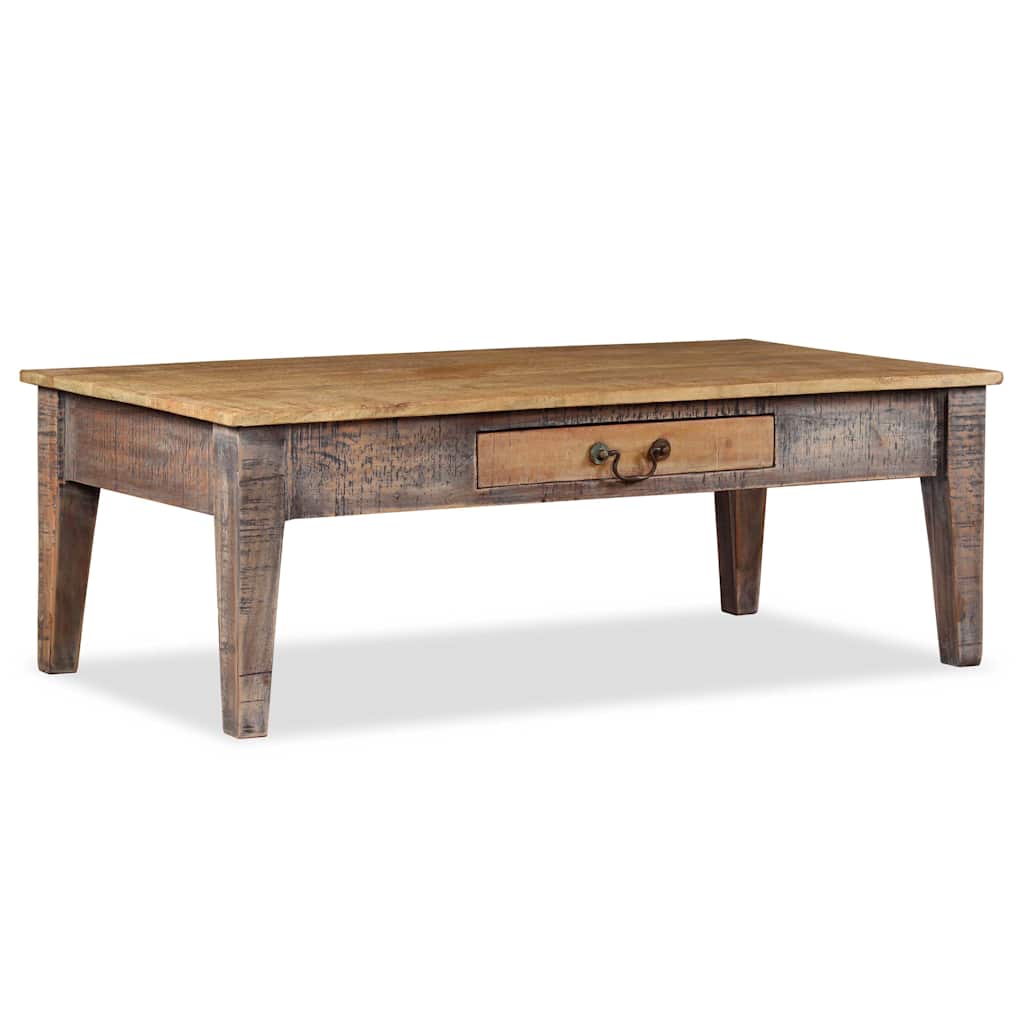 vidaXL Τραπεζάκι Σαλονιού Vintage 118 x 60 x 40 εκ. από Μασίφ Ξύλο