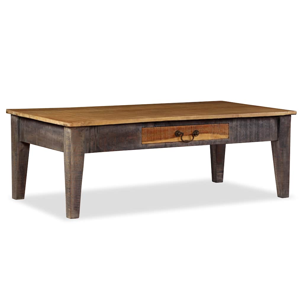 vidaXL Τραπεζάκι Σαλονιού Vintage 118 x 60 x 40 εκ. από Μασίφ Ξύλο