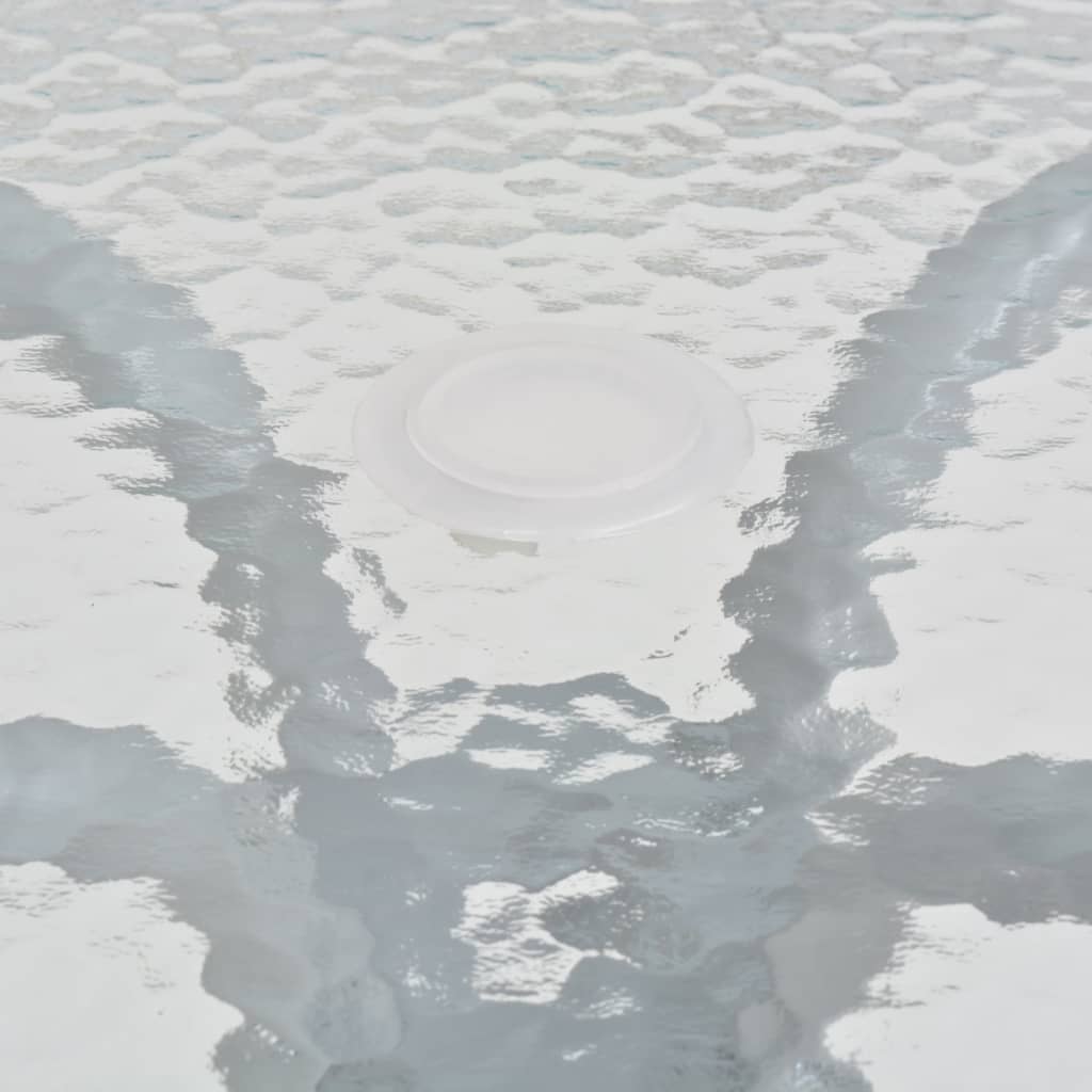 vidaXL Σετ Τραπεζαρίας Εξωτερικού Χώρου 6 τεμ. Γκρι Ατσάλι / Textilene