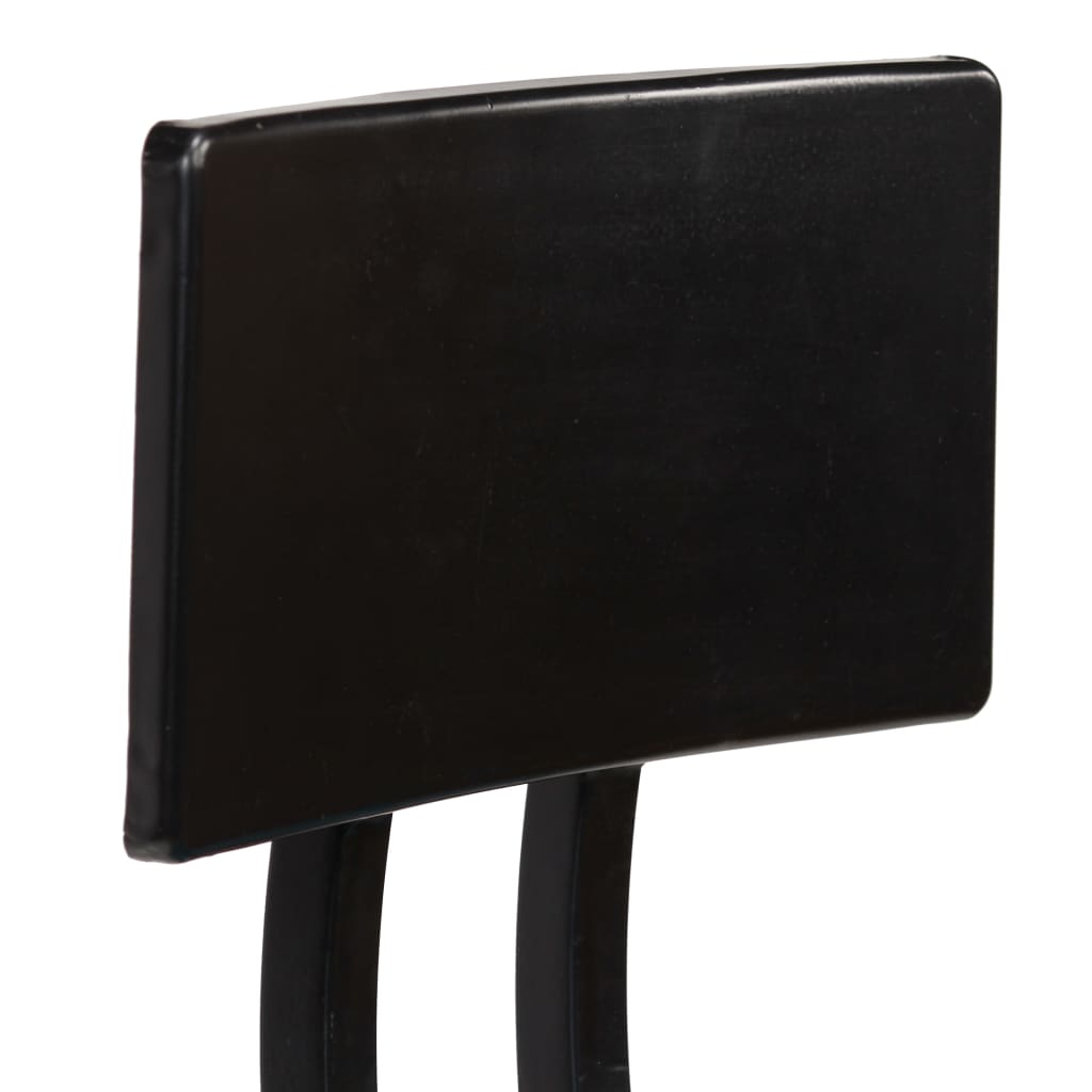 vidaXL Σκαμπό Μπαρ 4 τεμ. από Μασίφ Ανακυκλωμένο Ξύλο