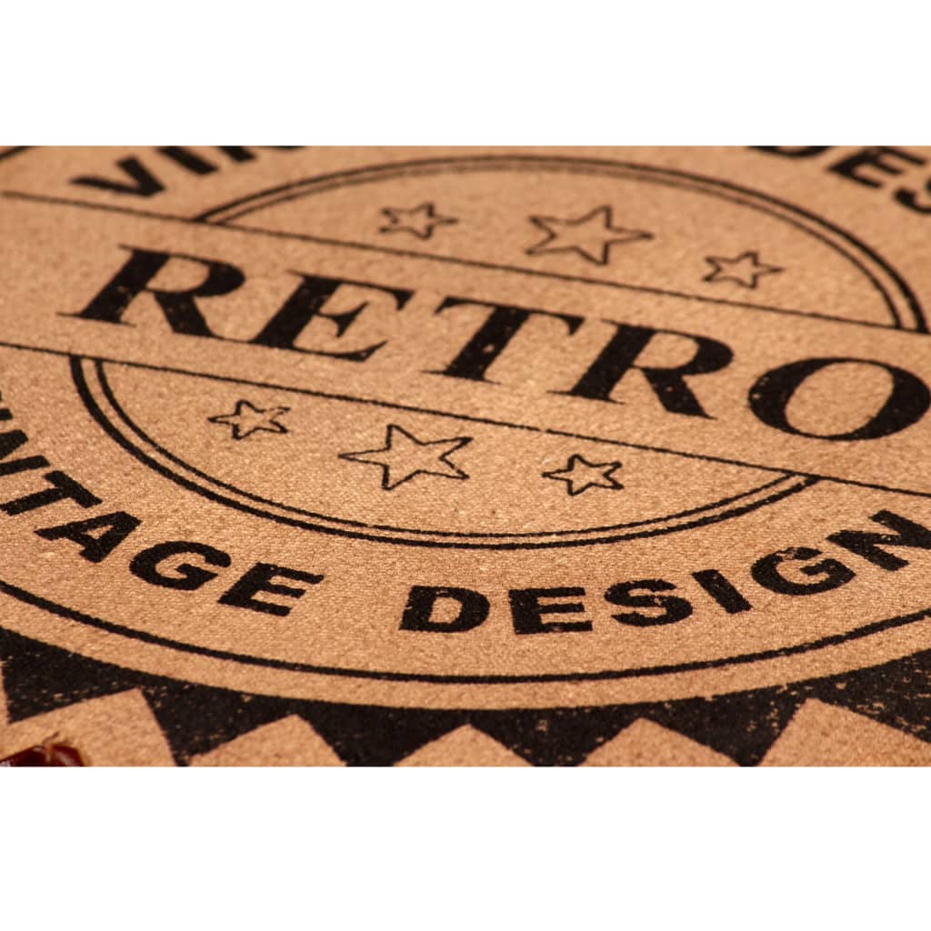 vidaXL Σκαμπό Μπαρ 2 τεμ. από Γνήσιο Δέρμα