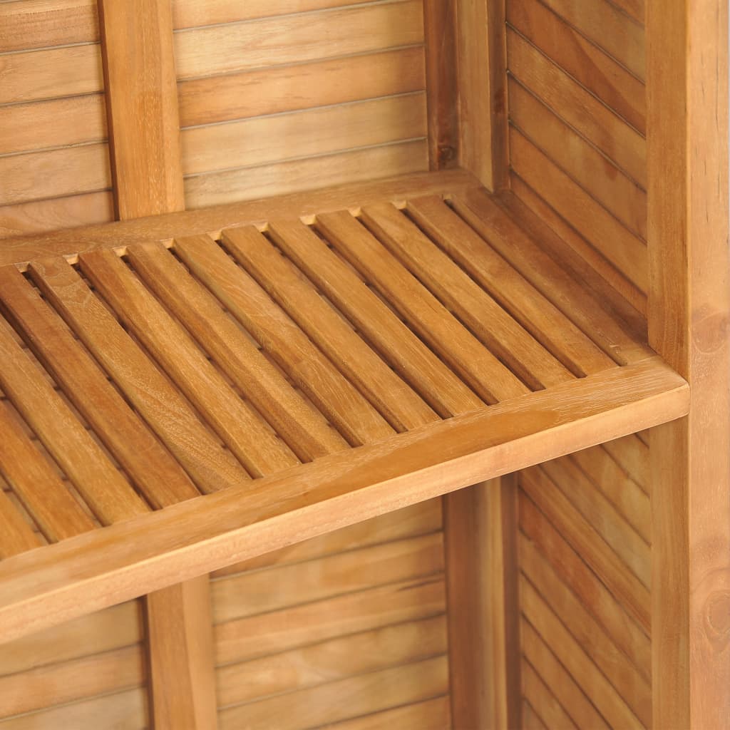 vidaXL Τραπέζι Μπαρ Πτυσσόμενο 155 x 53 x 105 εκ. από Μασίφ Ξύλο Teak