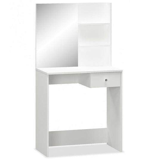 vidaXL Μπουντουάρ Λευκό 75 x 40 x 141 εκ. από Επεξ. Ξύλο