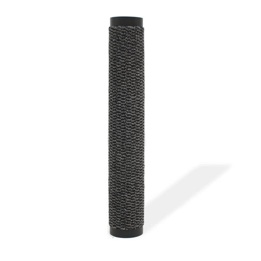 vidaXL Πατάκι Απορροφητικό Σκόνης Ορθογώνιο Ανθρακί 120x180εκ Θυσανωτό