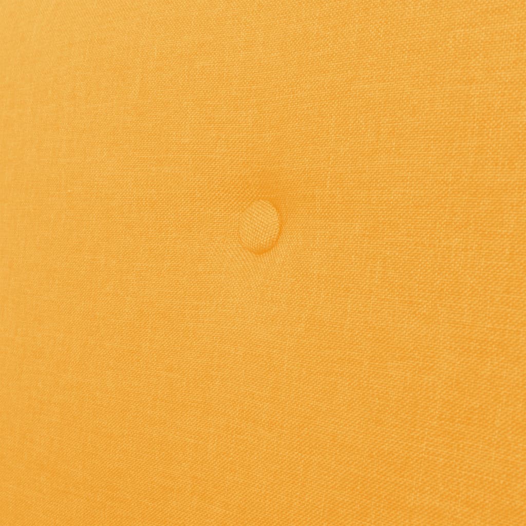 vidaXL Σετ Σαλονιού 2 τεμ. Κίτρινο Υφασμάτινο