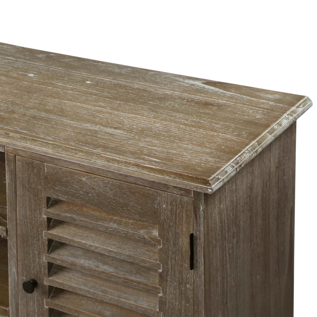 vidaXL Έπιπλο Τηλεόρασης 145 x 35 x 60 εκ. από Μασίφ Ξύλο Mindi