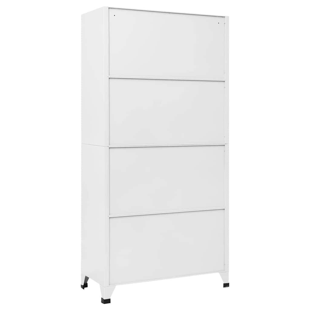 vidaXL Φοριαμός 90 x 40 x 180 εκ. Μεταλλικός με 18 Τμήματα