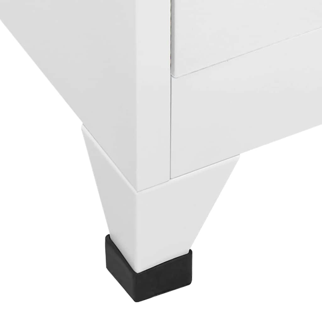 vidaXL Φοριαμός 90 x 40 x 180 εκ. Μεταλλικός με 18 Τμήματα