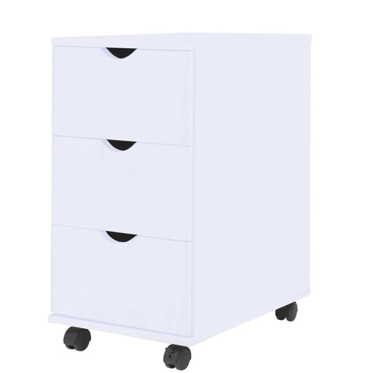 vidaXL Συρταριέρα Λευκή 33 x 45 x 60 εκ.