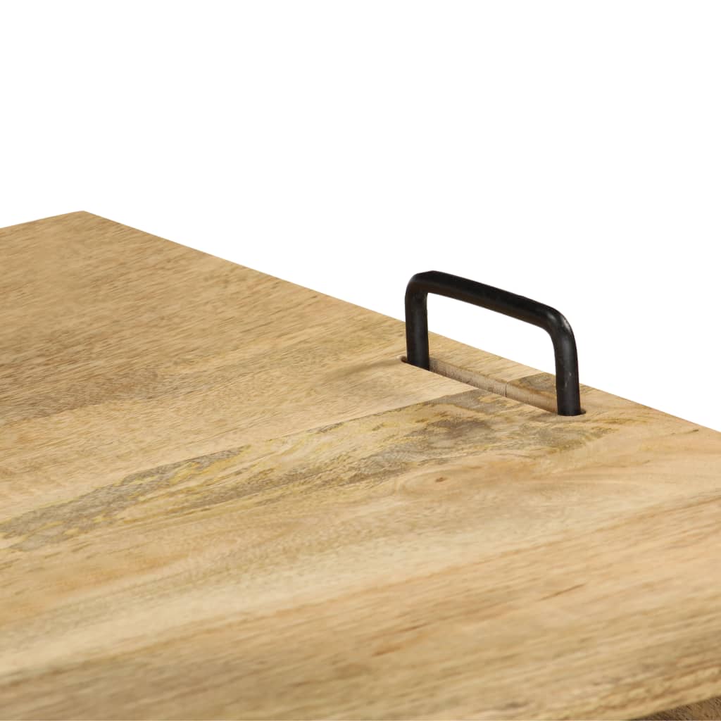 vidaXL Έπιπλο Τηλεόρασης 110 x 35 x 45 εκ. από Μασίφ Ξύλο Μάνγκο