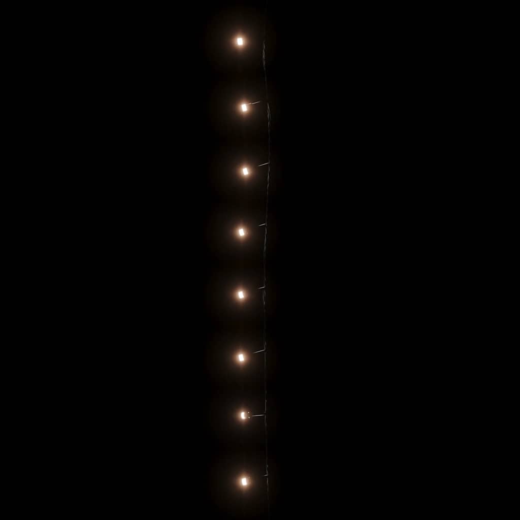 Λαμπάκια με 400 LED και 8 Εφέ Φωτισμού Θερμό Λευκό 40 μ.