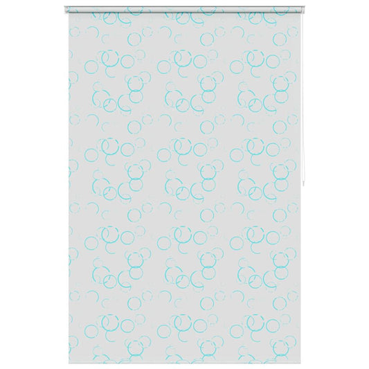 vidaXL Κουρτίνα Μπάνιου Ρολό Σχέδιο Φυσαλίδες 140 x 240 εκ.