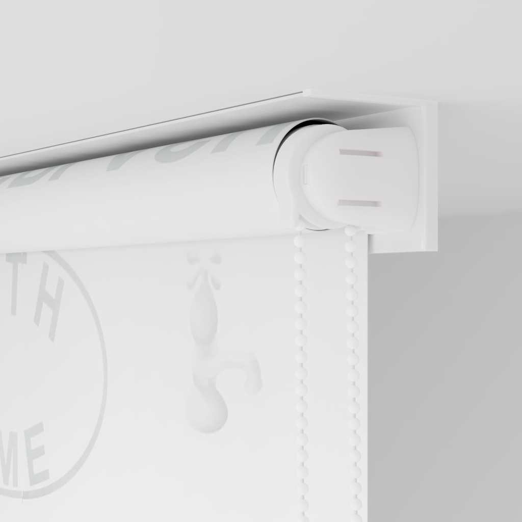 vidaXL Κουρτίνα Μπάνιου Ρολό Σχέδιο Πιτσιλιά 100 x 240 εκ.