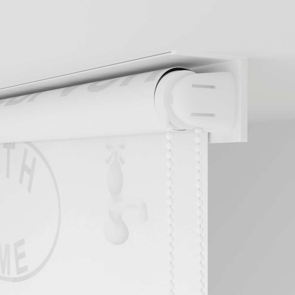 vidaXL Κουρτίνα Μπάνιου Ρολό Σχέδιο Πιτσιλιά 120 x 240 εκ.