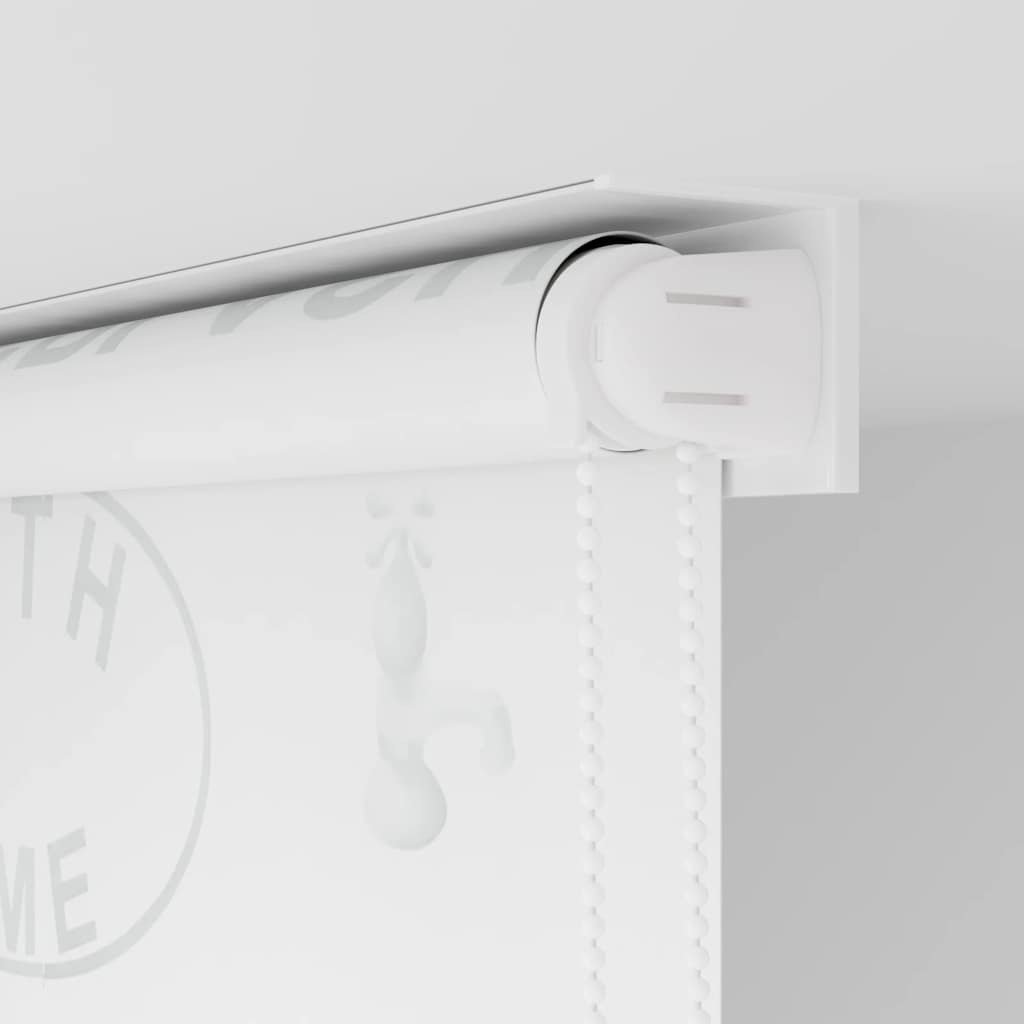 vidaXL Κουρτίνα Μπάνιου Ρολό Σχέδιο Πιτσιλιά 160 x 240 εκ.