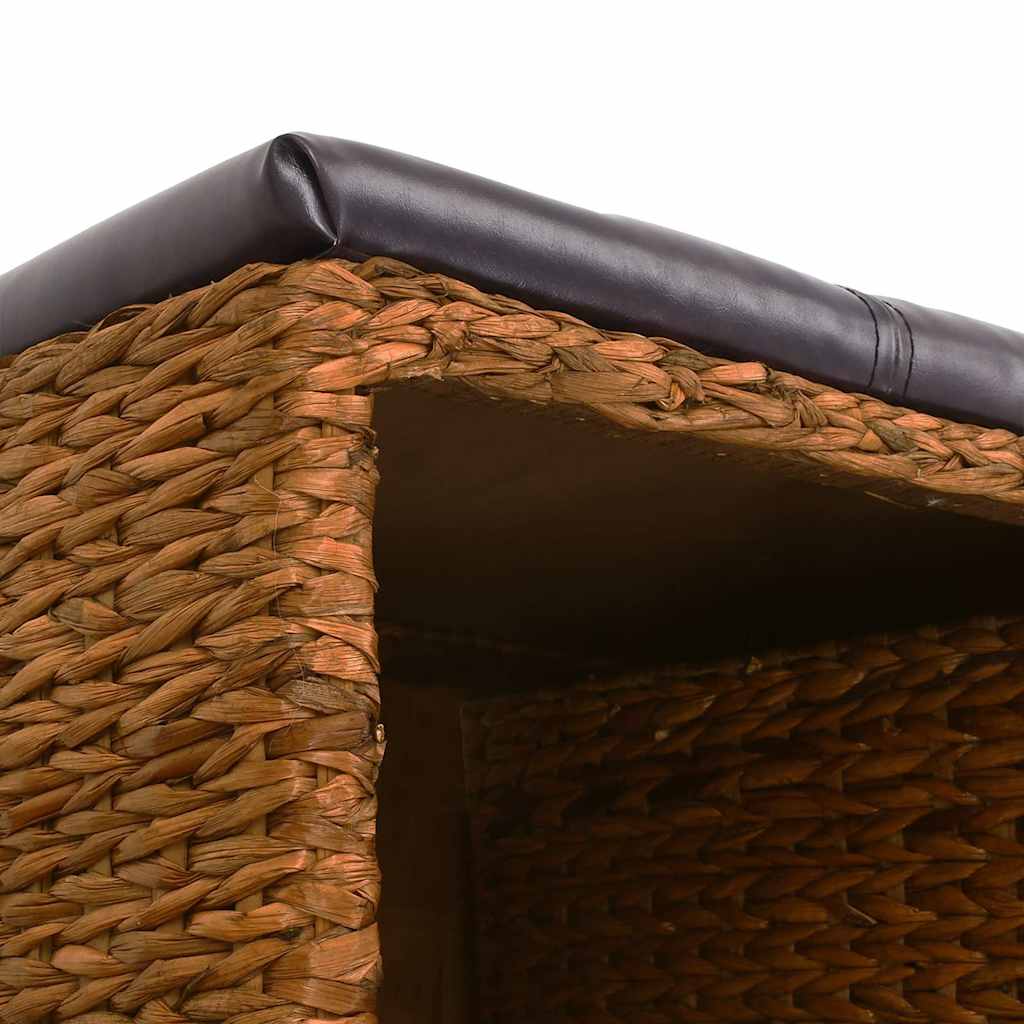vidaXL Πάγκος με 2 Καλάθια Καφέ 71 x 40 x 42 εκ. από Seagrass