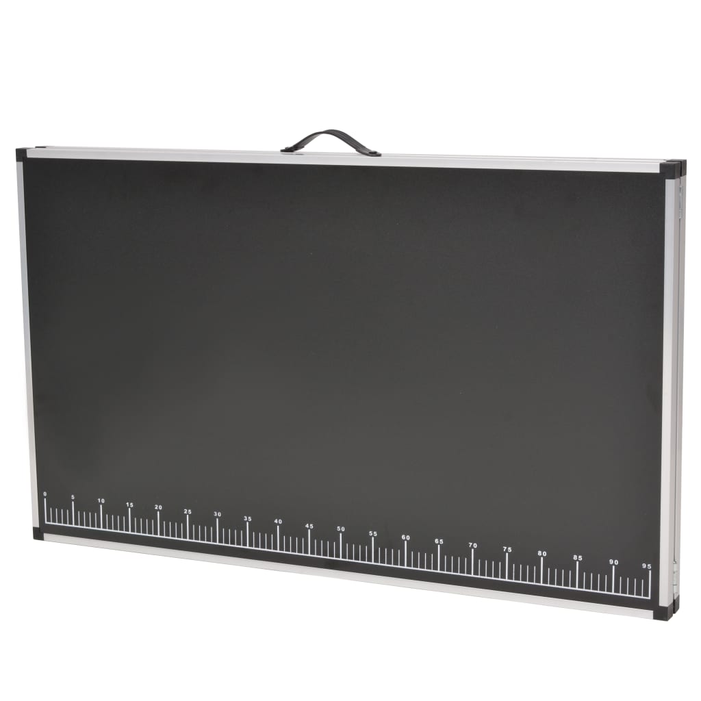vidaXL Τραπέζι για Κόλληση Ταπετσαρίας 200x60x78 εκ. από MDF/Αλουμίνιο