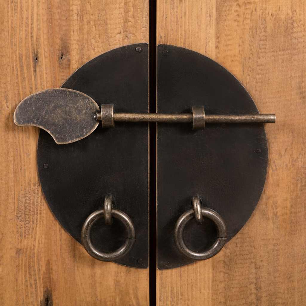 vidaXL Ντουλάπι Μπάνιου 48x32x170 εκ. Μασίφ Ανακυκλωμένο Ξύλο Πεύκου