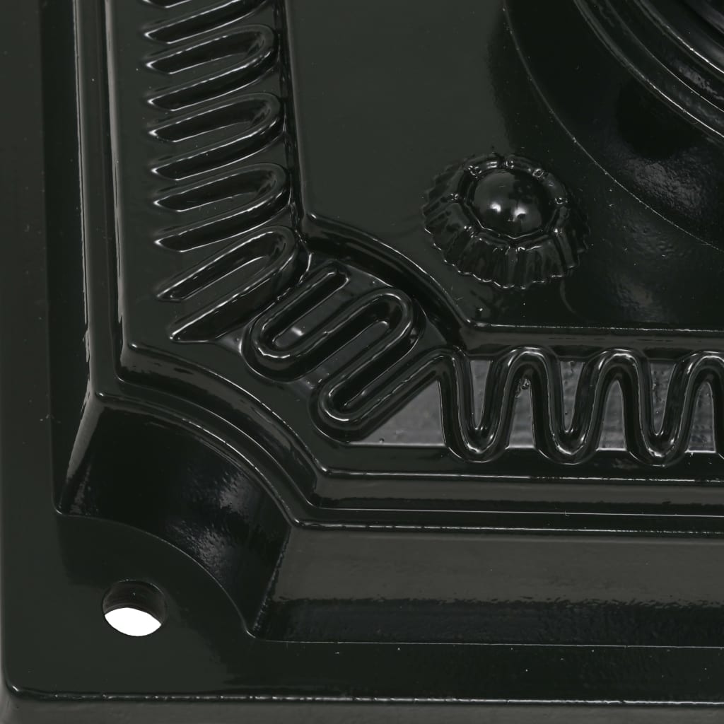 vidaXL Γραμματοκιβώτιο με Βάση Vintage Στιλ Πράσινο Αντοχή στη Σκουριά