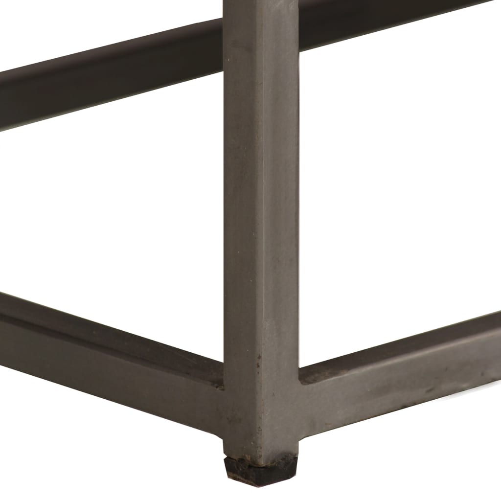 vidaXL Έπιπλο Τηλεόρασης 120x30x40 εκ. Ανακυκλωμένο Ξύλο Teak & Ατσάλι