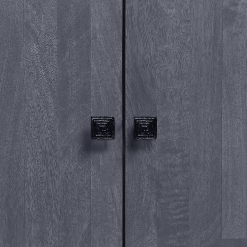 vidaXL Ντουλάπι 60 x 30 x 76 εκ. από Μασίφ Ξύλο Μάνγκο