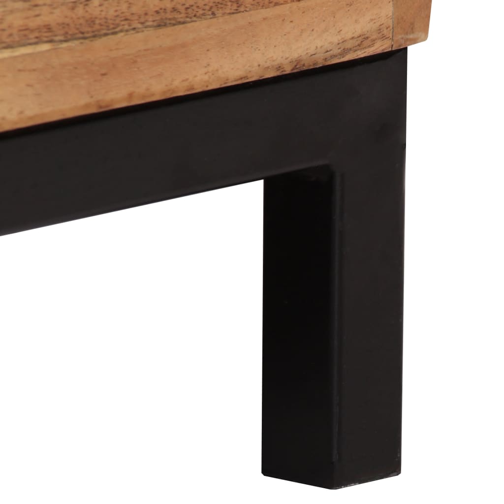 vidaXL Μπουφές Ψηλός Καφέ 60x35x76 εκ. από Μασίφ Ξύλο Ακακίας