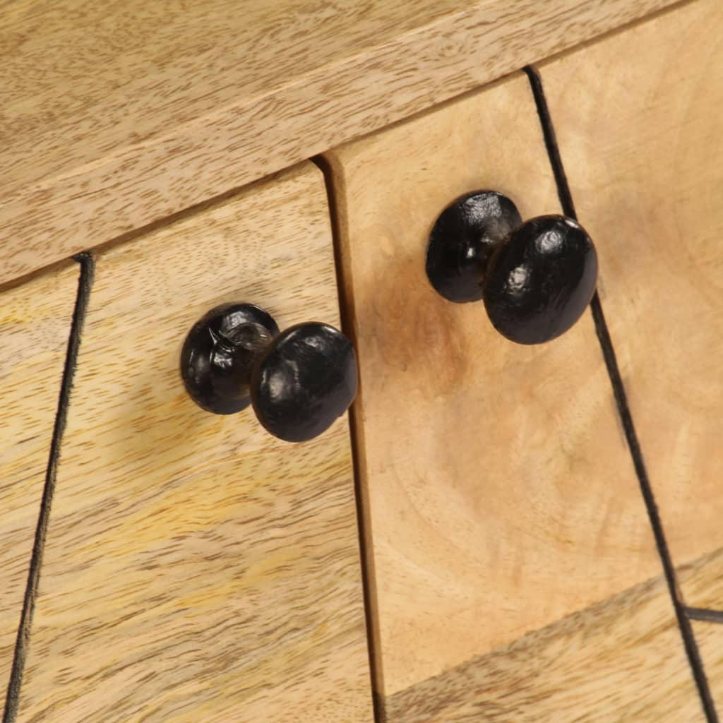 vidaXL Έπιπλο Τηλεόρασης 140 x 30 x 40 εκ. από Μασίφ Ξύλο Μάνγκο